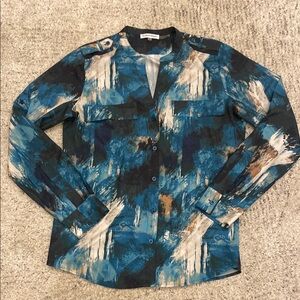 Calvin Klein Professional Button Down Blouse